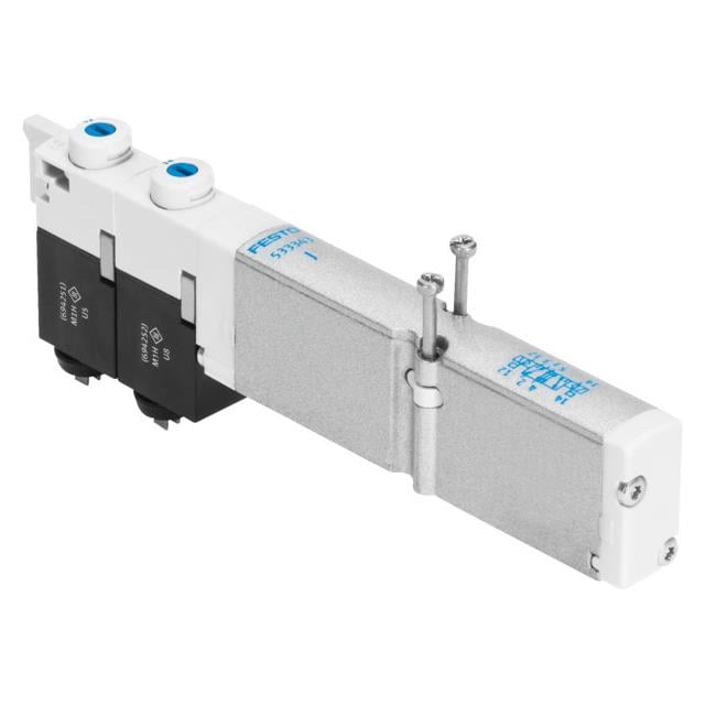 Festo Corporation VMPA1-M1H-DS-PI VMPA Válvula de solenoides 2 x 2/2 normalmente cerrado -13 ~ 116 PSI (-0.9 ~ 8 bar) Válvula de solenoides