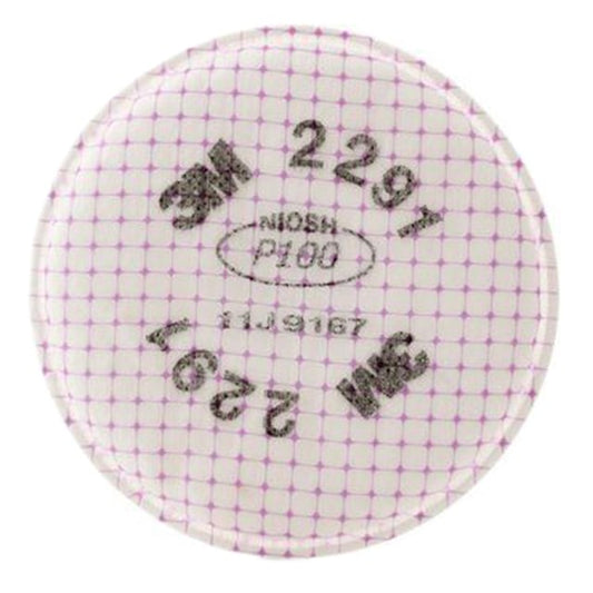 3M 2291 - Filtro de respirador de reemplazo Blanco