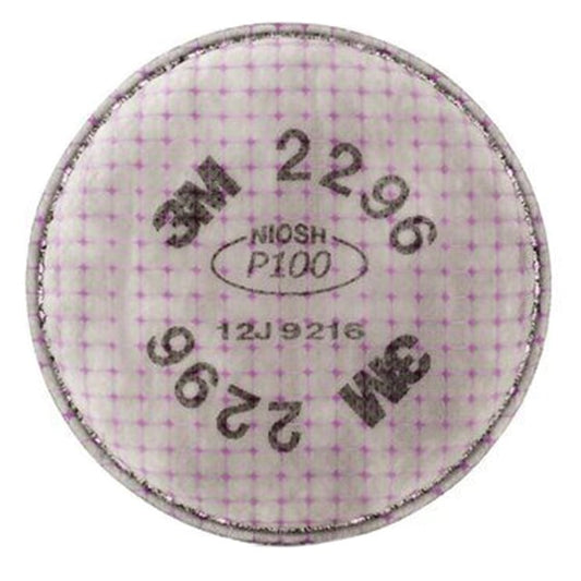 3M 2296 - Filtro de respirador de reemplazo Blanco