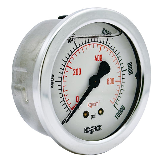 NOSHOK, Inc. 25-911-400-psi/kg/cm2-PMC-GY40-CC 900 Pressure Gauge Presión operada 0 ~ 400 PSI (0 ~ 28 bar) -