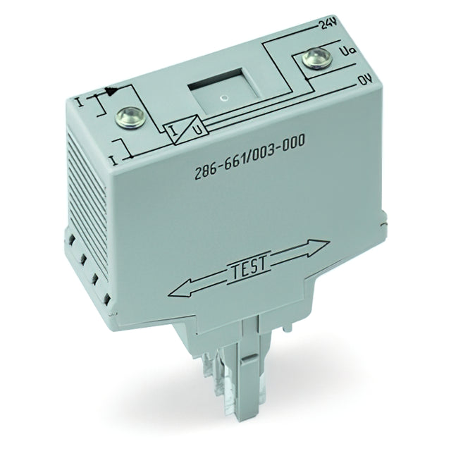 WAGO Corporation 286-661 - Transductor de corriente 13 ~ 460mV 0.08 ~ 6A