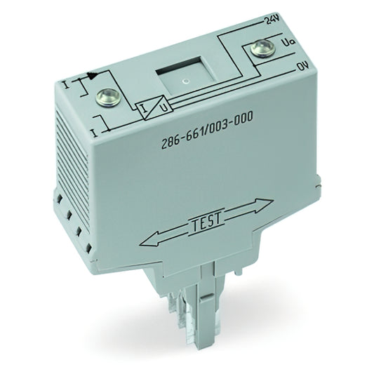 WAGO Corporation 286-661 - Transductor de corriente 13 ~ 460mV 0.08 ~ 6A