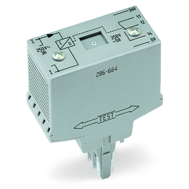 WAGO Corporation 286-664 - Transductor de corriente 44 ~ 430mV 0.2 ~ 3A