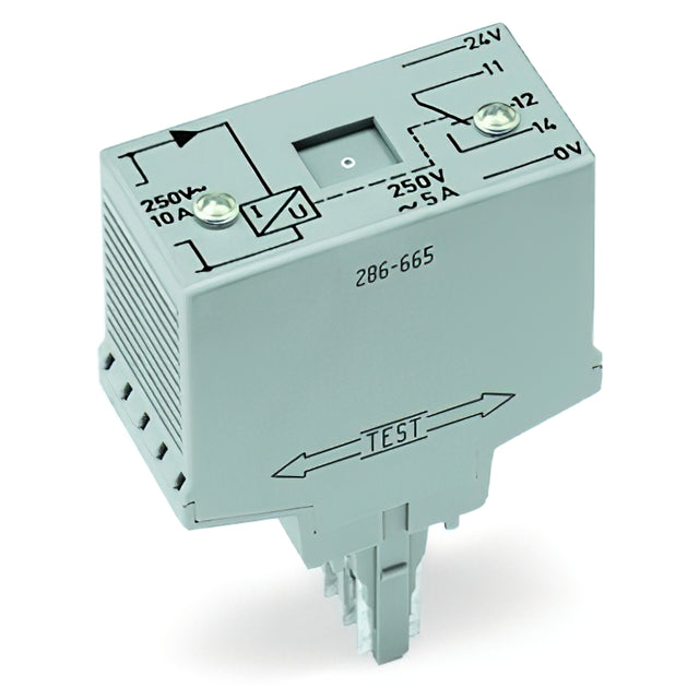 WAGO Corporation 286-665 - Transductor de corriente 23 ~ 850mV 1 ~ 10 A