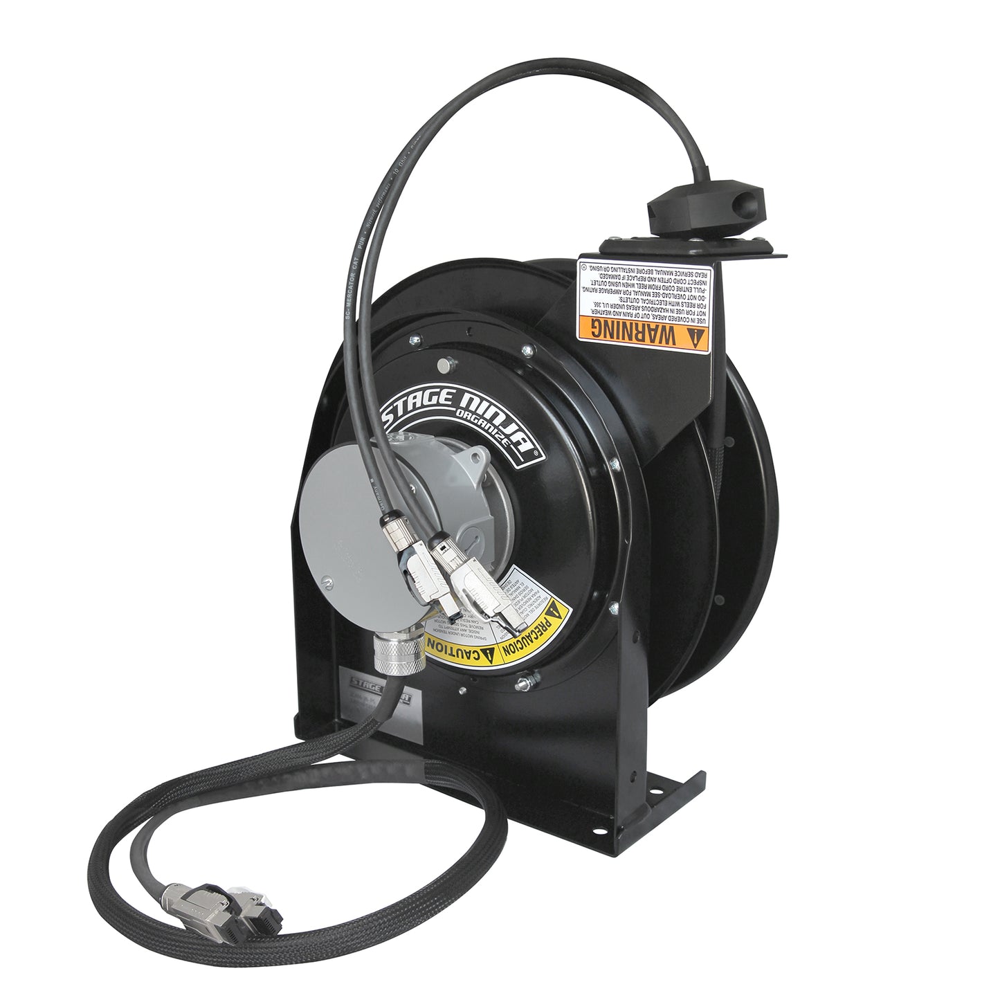 Stage Ninja 2CAT6-30-S - Commercial Cable Reel