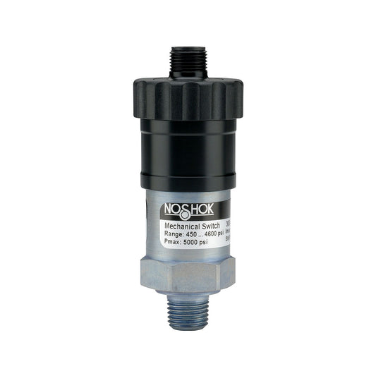 NOSHOK, Inc. 300L-3-2-15/230-25 300L Interruptor de presión 3/2 normalmente cerrado/normalmente abierto 15PSI ~ 230PSI (103.42kPa ~ 1585.79kPa) -