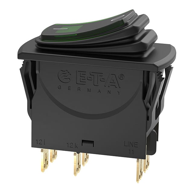 E-T-A 3120-N324-P7T1-W19DG3-10A 3120-N Montaje en panel Térmico 10A
