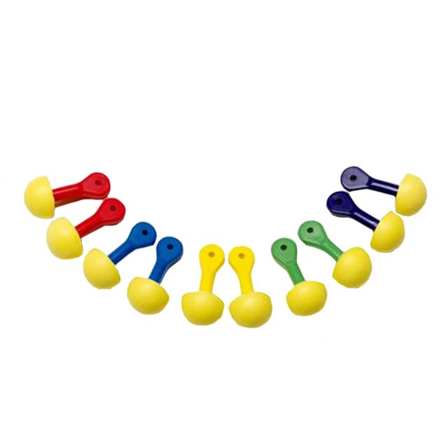 3M 321-2200 E-A-R™ Express™ Pod Plugs™ Protectores auditivos Azul, amarillo