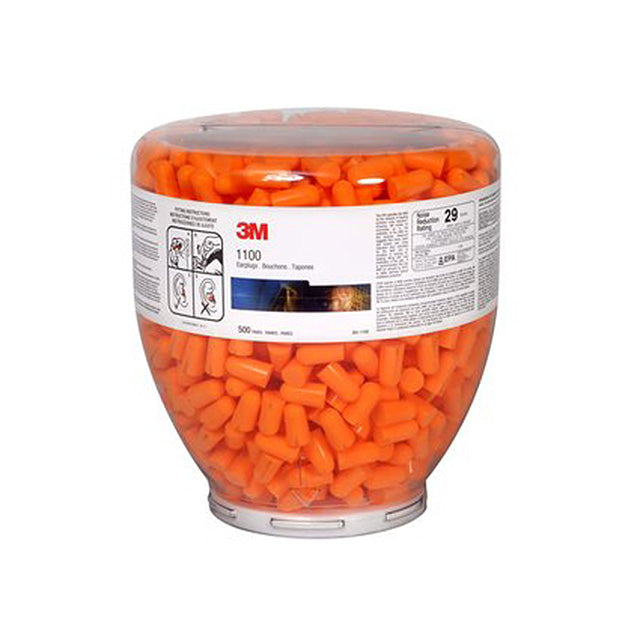 3M 391-1100 - Protectores auditivos Anaranjado