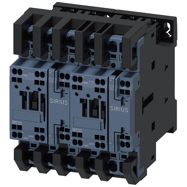 Siemens 3RA23268XB302AK6 SIRIUS Montaje de chasis, Riel DIN 120VCA