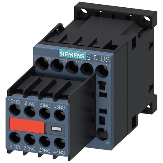 Siemens 3RT20171FB443MA0 SIRIUS Montaje de chasis, Riel DIN 24VCC
