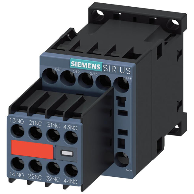 Siemens 3RT20161FB443MA0 3RT2 Montaje de chasis, Riel DIN 24VCC