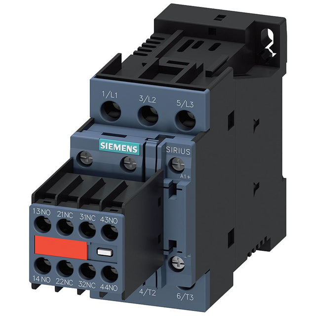 Siemens 3RT20231FB443MA0 SIRIUS Montaje de chasis, Riel DIN 24VCC