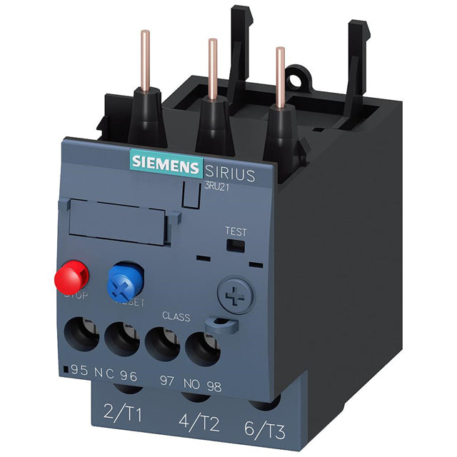 Siemens 3RU21261GB0 SIRIUS 3RU2 Relé de sobrecarga térmica Contactores