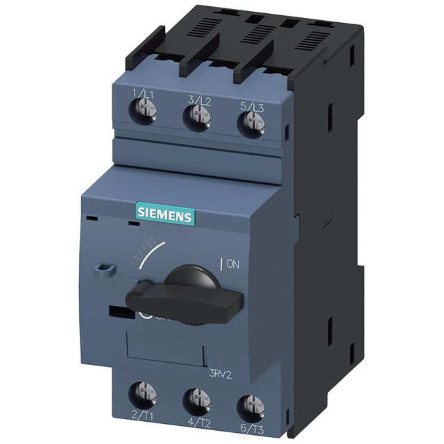 Siemens 3RV23111GC10 SIRIUS Riel DIN Magnético 6.3A