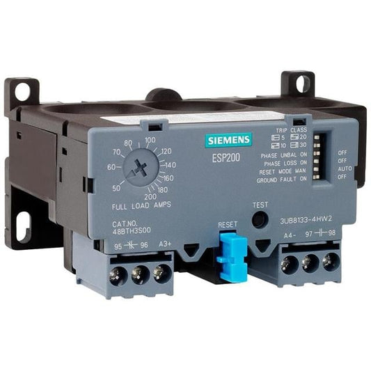Siemens 3UB81334GW2 - Relé de sobrecarga térmica Protección del motor