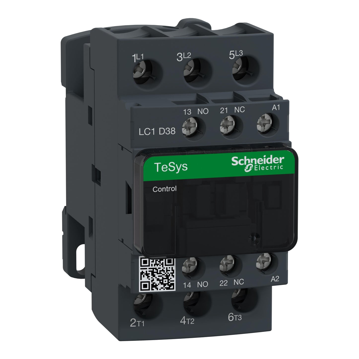 Schneider Electric LC1D38B7 TeSys Montaje de chasis, Riel DIN 24VCA