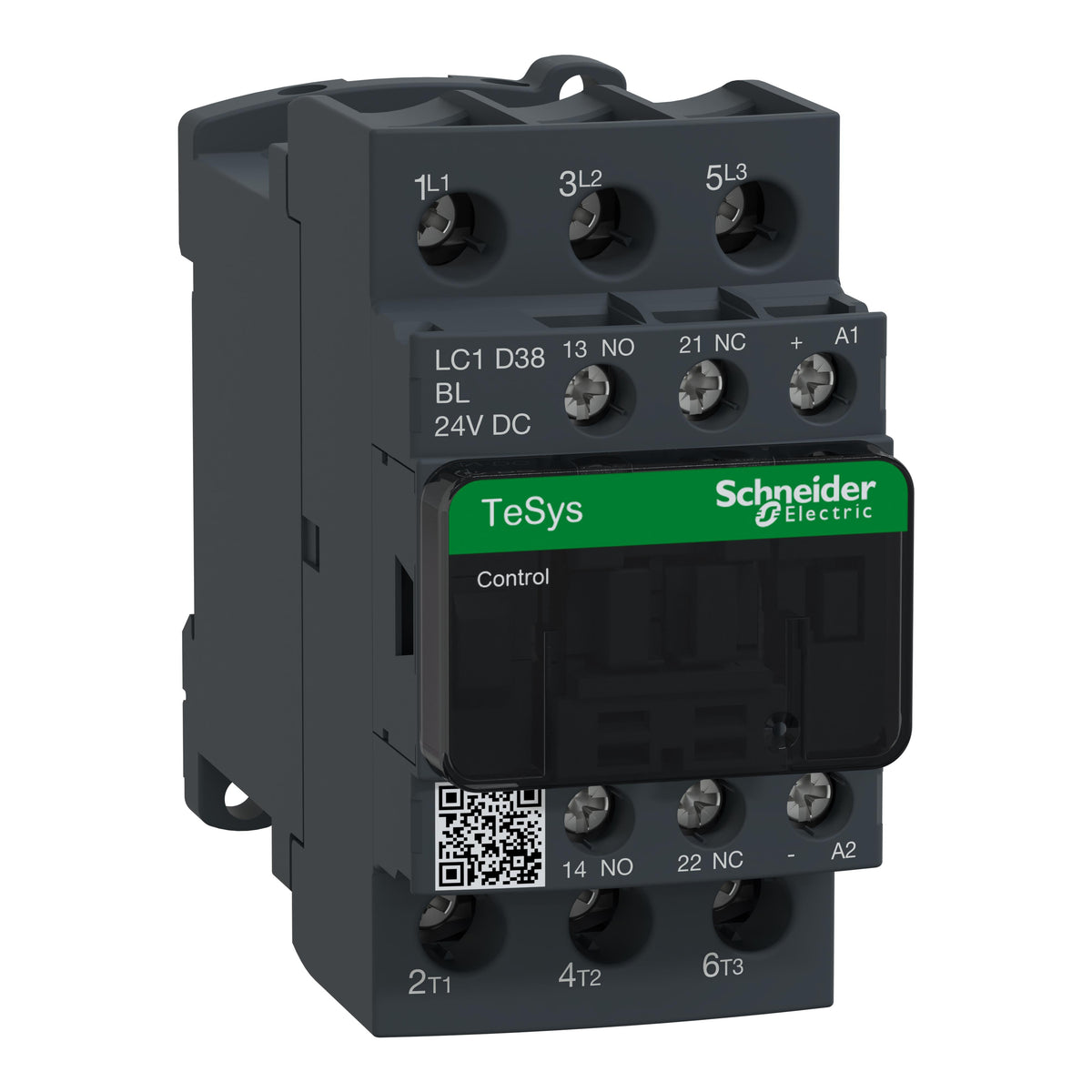 Schneider Electric LC1D38BL TeSys Montaje de chasis, Riel DIN 24VCC