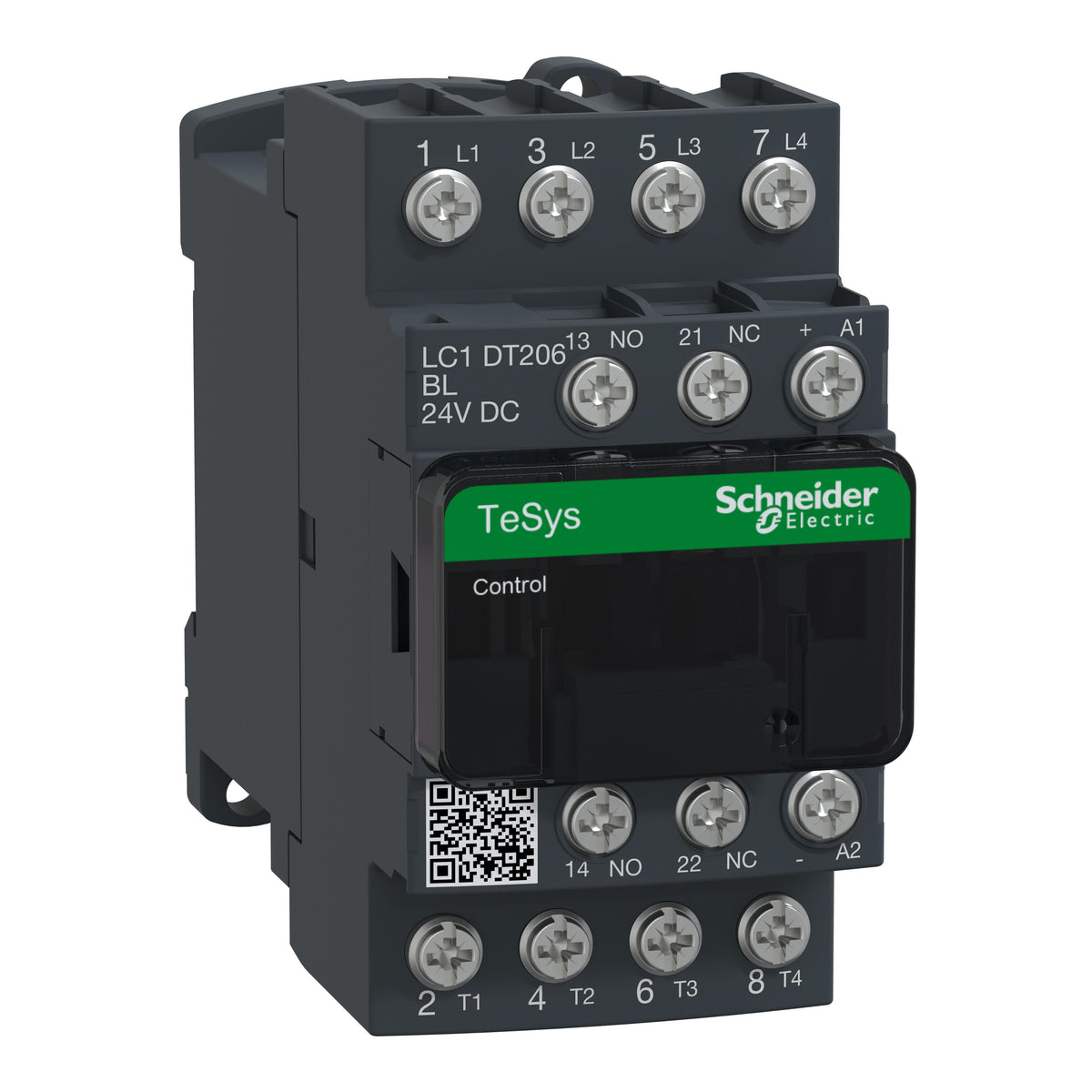 Schneider Electric LC1DT206BL TeSys Montaje de chasis, Riel DIN 24VCC