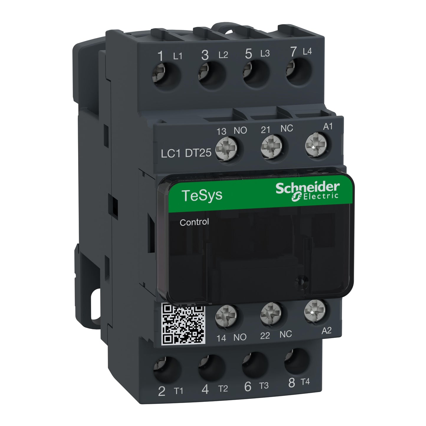 Schneider Electric LC1DT25U7 TeSys Montaje de chasis, Riel DIN 240VCA