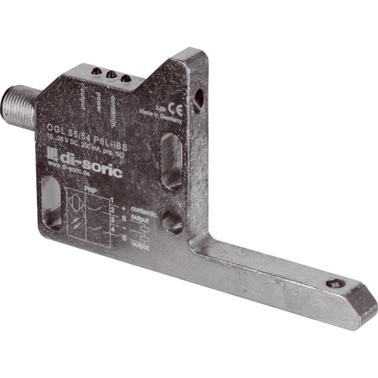 di-soric 204194 - Óptico 2.362" (60mm) PNP-NO IP67