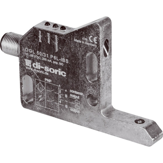 di-soric 204196 - Óptico 1.575" (40mm) PNP-NO IP67