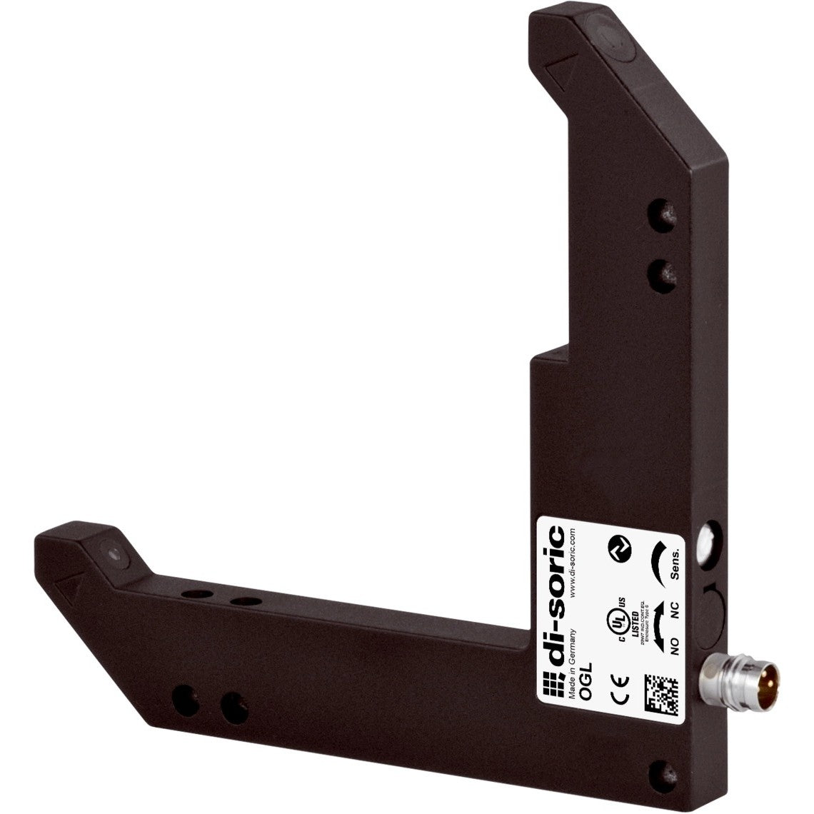 di-soric 210630 - Óptico 3.937" (100mm) Contrafase, NC/NO IP67