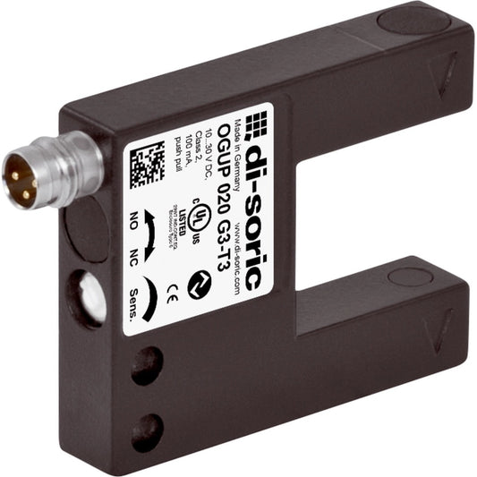 di-soric 210991 - Óptico - Contrafase, NC/NO IP67