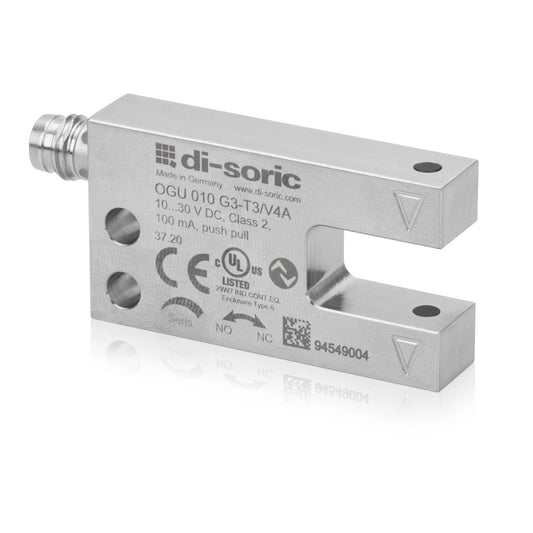 di-soric 213436 - Óptico - Contrafase, NC/NO IP67