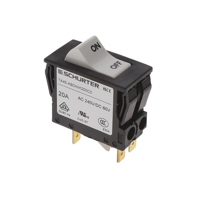 SCHURTER Inc. 4430.1068 TA45 Montaje en panel Térmico 20A