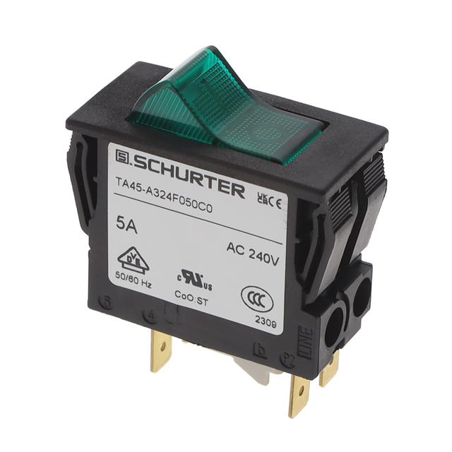SCHURTER Inc. 4430.1231 TA45 Montaje en panel Térmico 5A