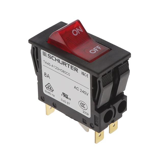 SCHURTER Inc. 4430.2276 TA45 Montaje en panel Térmico 8A
