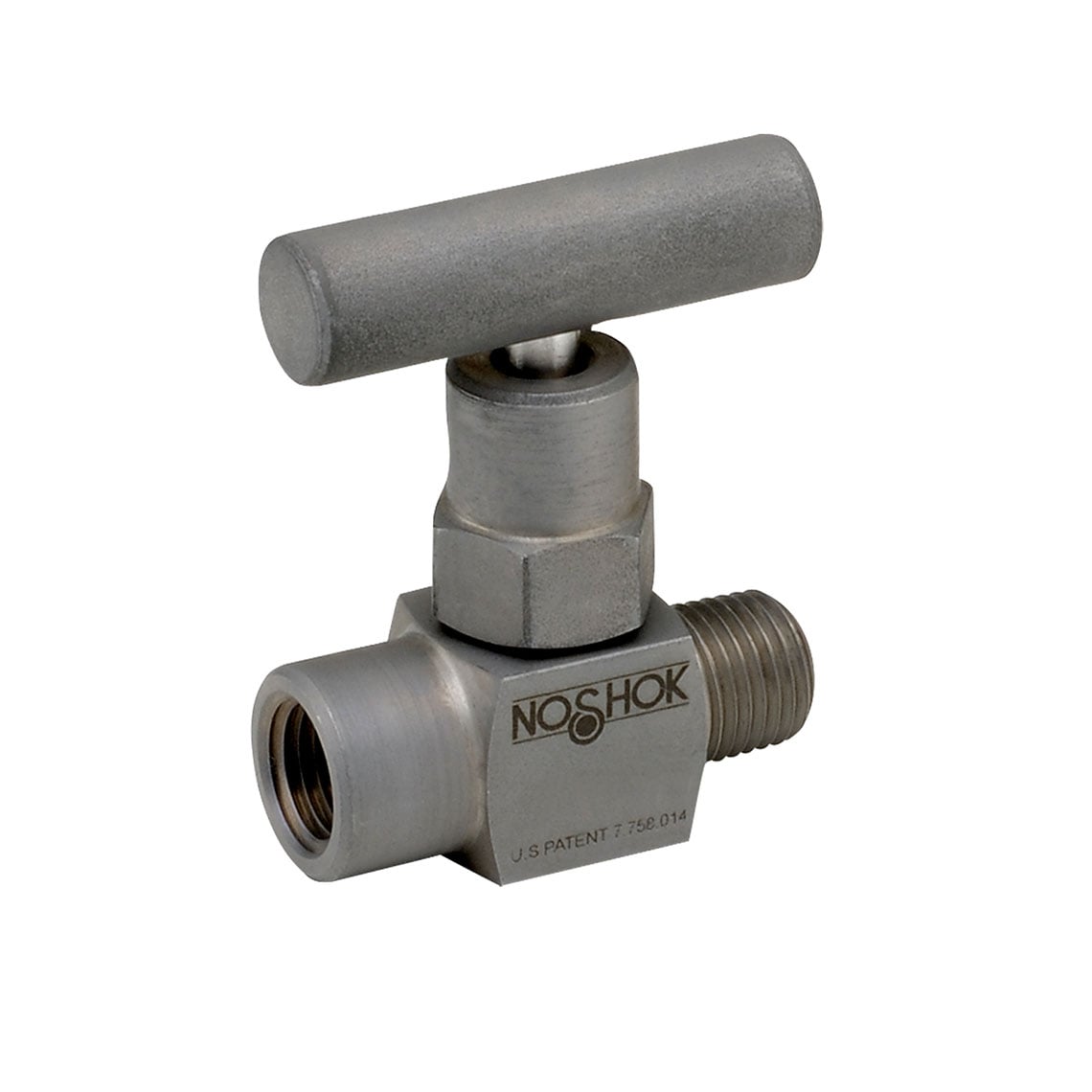 NOSHOK, Inc. 102-MFC 100 Válvula de aguja Presión operada 10000PSI (689 bar) Válvula de control