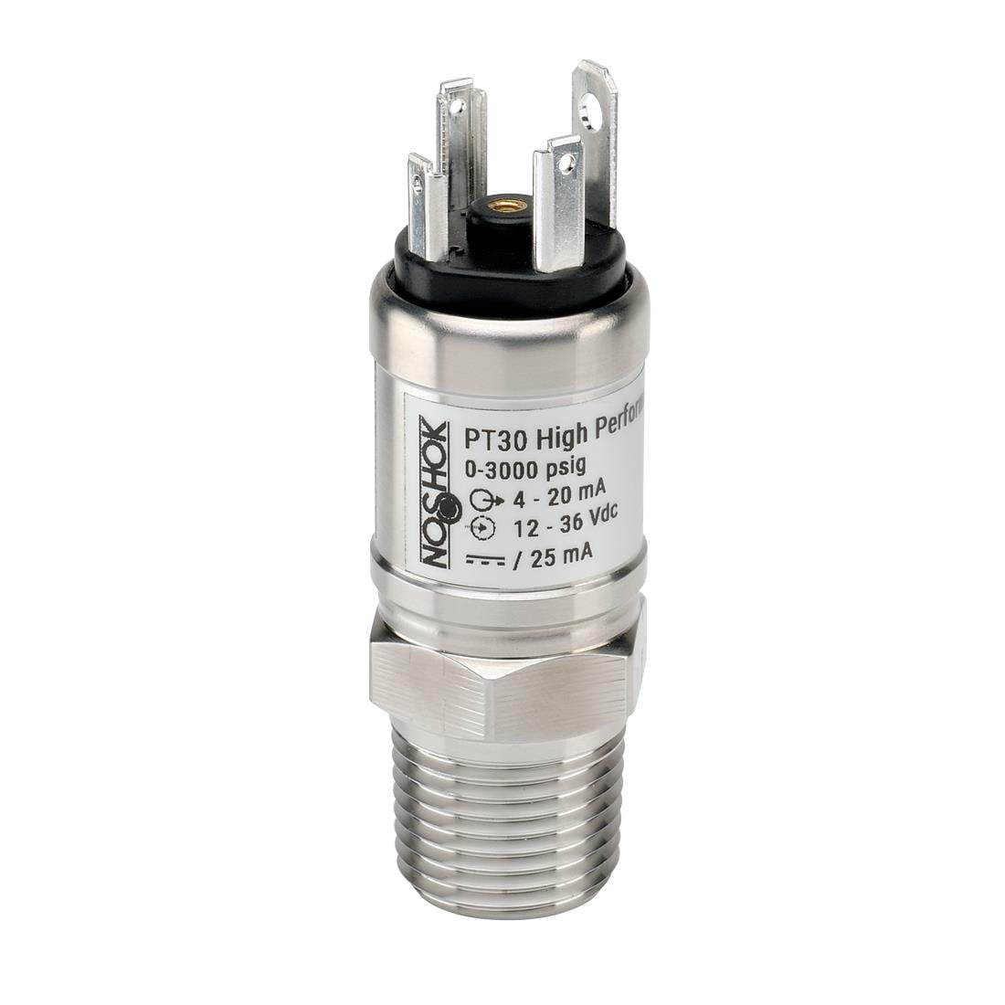 NOSHOK, Inc. PT30-100psig-1-1-2-80-ST8-CC PT30 Industrial Medidor 4mA ~ 20mA Roscado