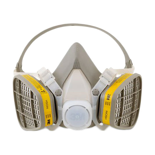 3M 5203 5000, Easi-Care Gas, respirador de vapor Gris