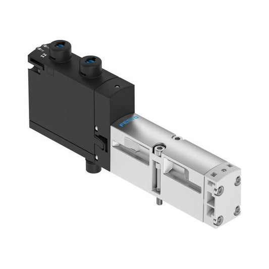 Festo Corporation VSVA-B-T32C-AZD-A2-1T1L VSVA Válvula de solenoides 2 x 3/2 normalmente cerrado 44 ~ 145 PSI (3 ~ 10 bar) Válvula de solenoides