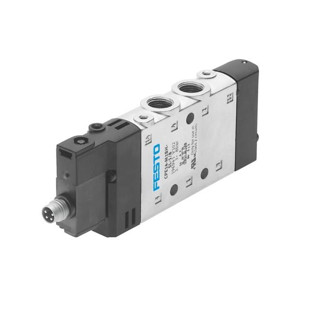Festo Corporation CPE14-M1CH-5L-1/8 CPE Válvula de solenoides 05-feb 44 ~ 116 PSI (3 ~ 8 bar) Válvula de solenoides