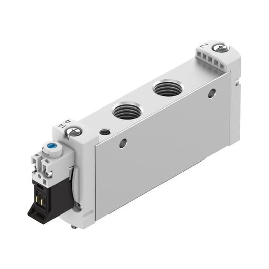 Festo Corporation VUVG-L18-M52-RT-G14-1P3 VUVG Válvula de solenoides 05-feb 36 ~ 116 PSI (2.5 ~ 8 bar) Válvula de solenoides