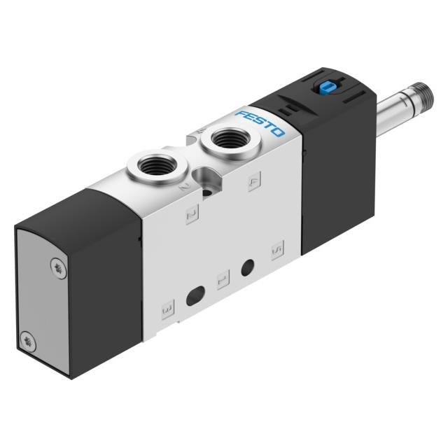 Festo Corporation VUVS-L20-M52-MD-G18-F7 VUVS Solenoid Valve 5/2