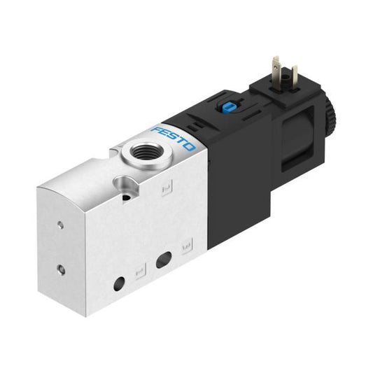 Festo Corporation VUVS-L20-M32C-MD-G18-F7-1C1 VUVS Solenoid Valve 3/2 Normally Closed