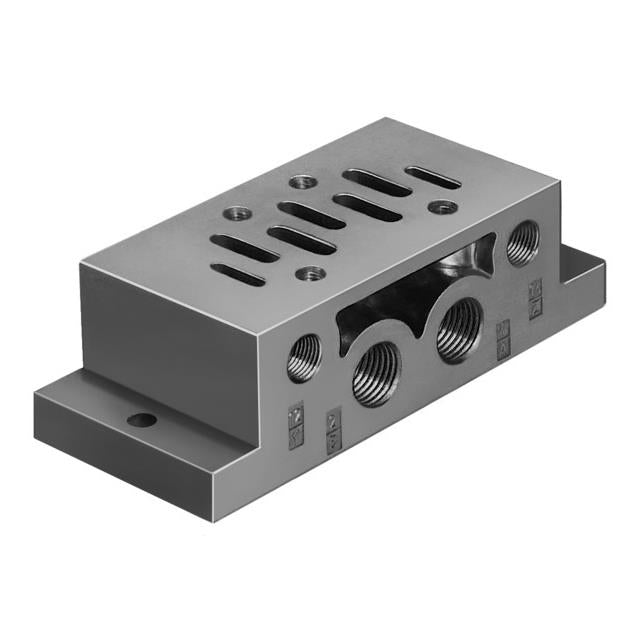 Festo Corporation NAS-3/8-2A-ISO NAS Sub base - - Válvula de control