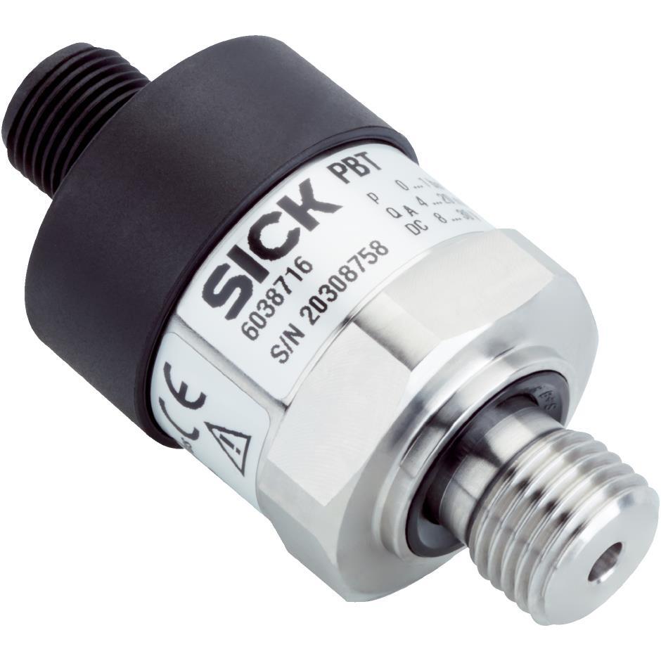 SICK, Inc. 6081655 PBT Automatización industrial Medidor Corriente analógica Macho - 1/4" (6.35mm) R