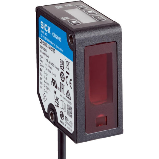 SICK, Inc. 6074382 OD2000 Óptico 2.362" ~ 7.874" (60mm ~ 200mm) 533µs IP67