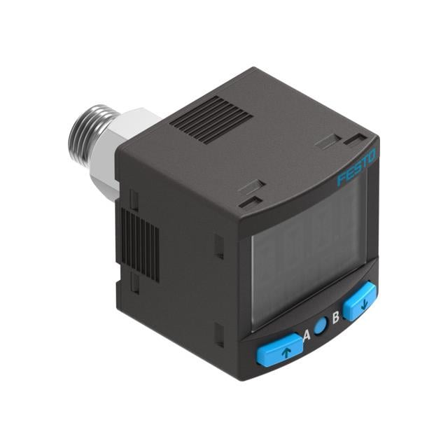 Festo Corporation SPAN-B11R-G18M-PNLK-PNVBA-L1 SPAN - Relativa Corriente analógica, voltaje analógico, NPN/PNP - NC/NO Macho, 1/8" (3.18mm) G