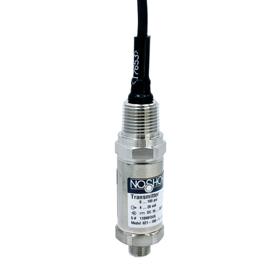 NOSHOK, Inc. 621-300-1-1-2-6-ST 621 Industrial Medidor 4mA ~ 20mA Roscado