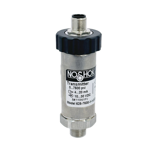 NOSHOK, Inc. 625-10000-1-1-8-25-ST8 625 Industrial Medidor Corriente analógica Macho - 1/2" (12.7mm) NPT