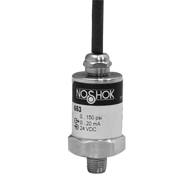 NOSHOK, Inc. 653-500-1-1-2-36 653 Automatización industrial Medidor Corriente analógica Macho - 1/4" (6.35mm) NPT