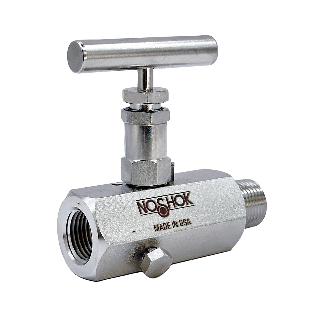 NOSHOK, Inc. 704-MFS 700 Válvula de aguja Presión operada 6000 PSI (414 bar) Válvula de control