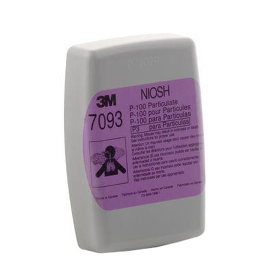 3M 7093B 7093 Filtro de respirador de reemplazo Gris