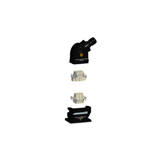 HARTING 73101000001 Han-Eco® Side-Hood, Bottom-Base 6+Ground